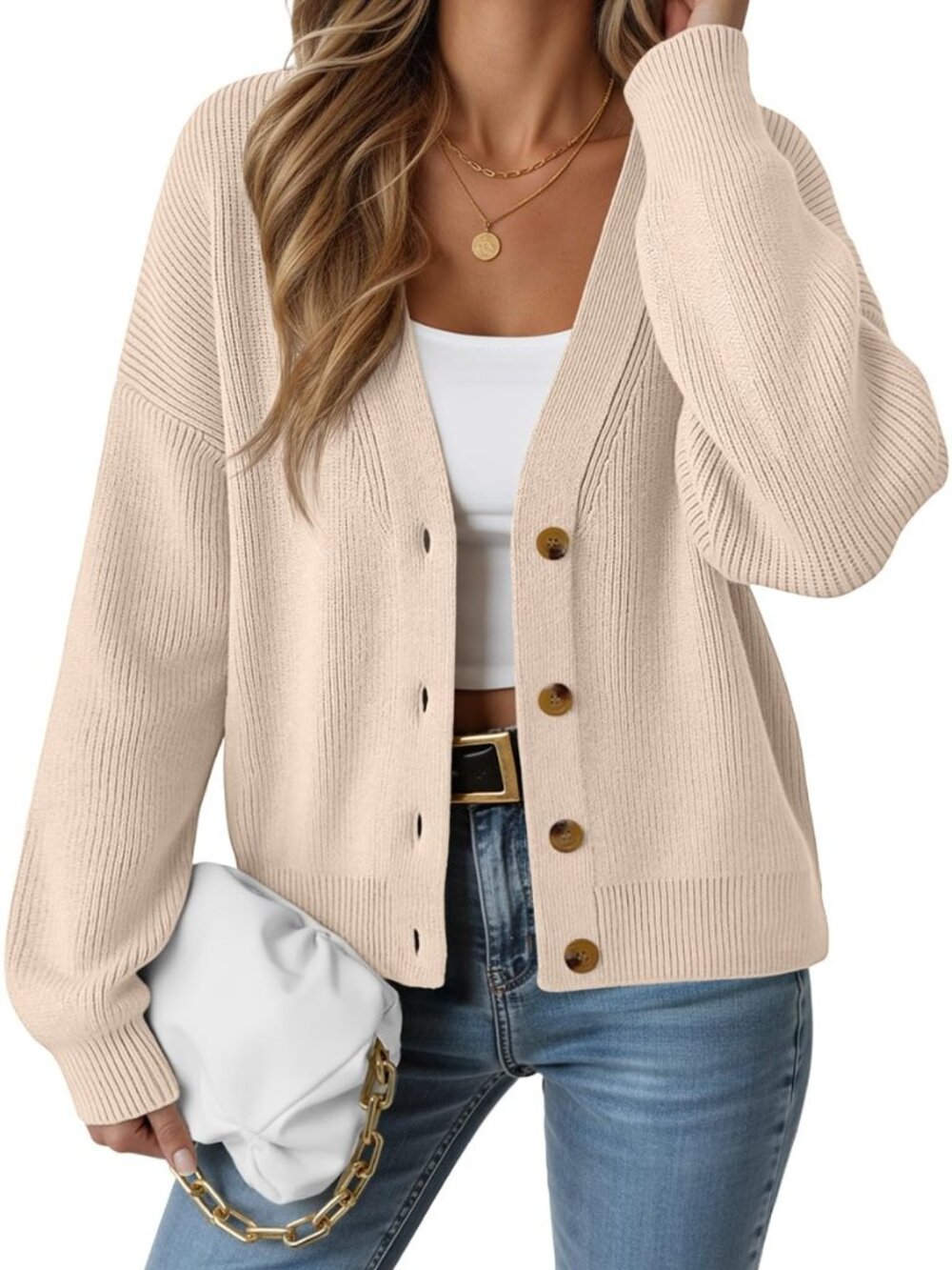 Cardigan Sweaters for Women 2026 Fall Fashion Button Down Clothes